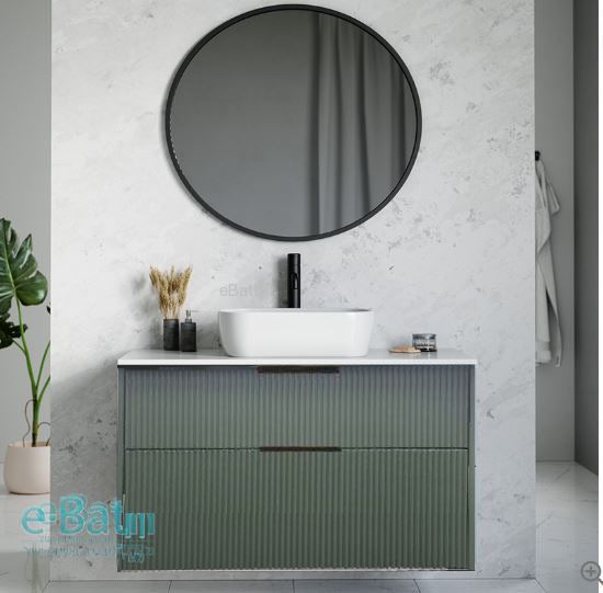 ארון אמבטיה תלוי אפוקסי מגירות forest - B ארון אמבטיה תלוי אפוקסי מגירות forest - B