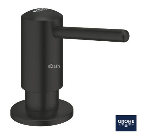 דיספנסר לכיור מטבח שחור מט GROHE דיספנסר לכיור מטבח שחור מט GROHE