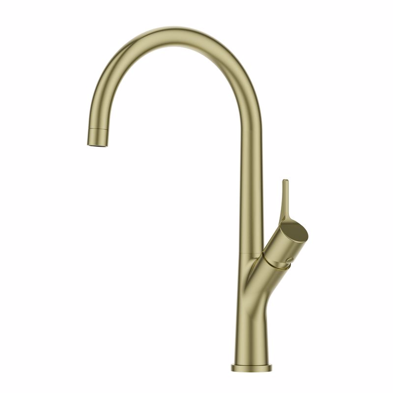 ברז מטבח מסתובב ניקל מוברש ברז מטבח מסתובב ניקל מוברש