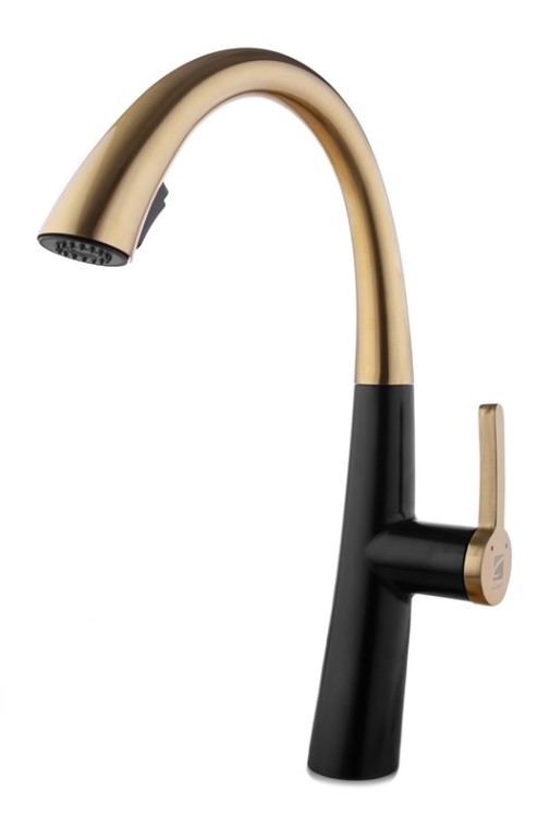 ברז מטבח נשלף קלאסיק מסתובב מוברש ברז מטבח נשלף קלאסיק מסתובב מוברש