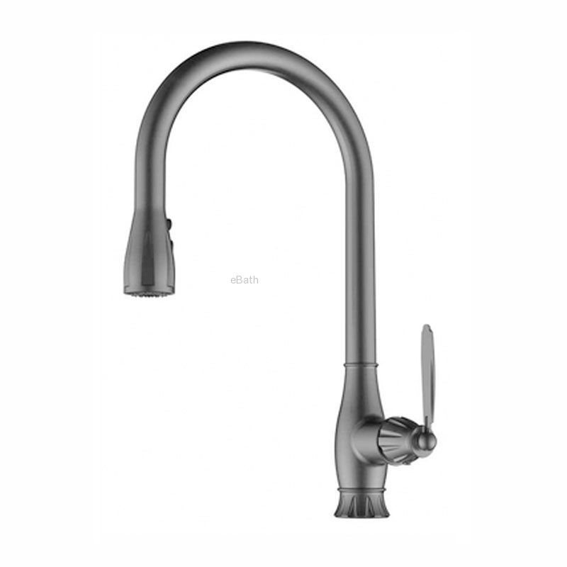 ברז מטבח נשלף רוז גולד כפרי Clear ברז מטבח נשלף רוז גולד כפרי Clear