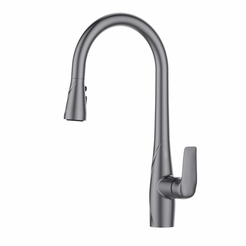 ברז מטבח נשלף לבן מט Clear ברז מטבח נשלף לבן מט Clear