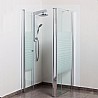 מקלחון דופן קבועה עם 2 דלתות דפנה 70 עד 95 ס