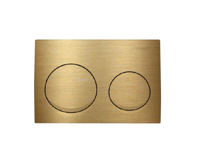 לחצן אלפא עגול רוז גולד מוברש GEBERIT לחצן אלפא עגול רוז גולד מוברש GEBERIT