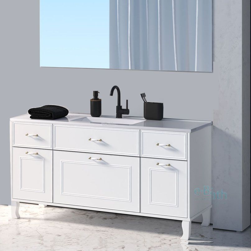 ארון אמבטיה עומד 6 מגירות Neptune -B ארון אמבטיה עומד 6 מגירות Neptune -B