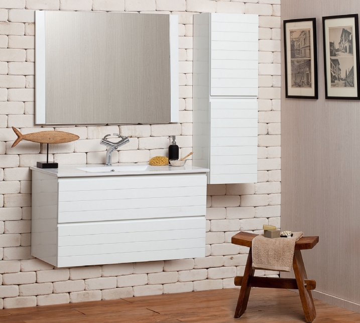 ארון אמבטיה תלוי 100 ס"מ נובל עמית ארון אמבטיה תלוי 100 ס"מ נובל עמית