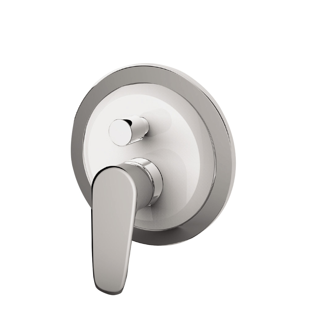 אינטרפוץ 4 דרך קומפלט כרום/לבן אינטרפוץ 4 דרך קומפלט כרום/לבן