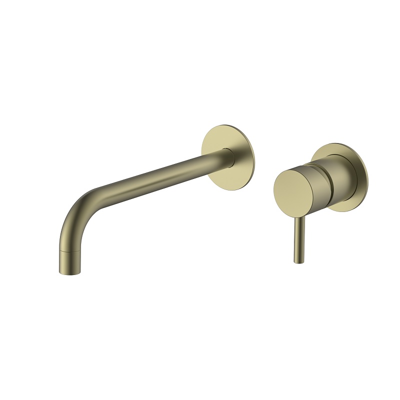 ברז מהקיר ברונזה לכיור רחצה ידית סטיק ברז מהקיר ברונזה לכיור רחצה ידית סטיק