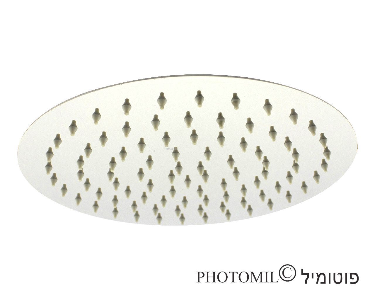 ראש גשם עגול למקלחת נירוסטה קוטר 30 ס"מ דק במיוחד. ראש גשם עגול למקלחת נירוסטה קוטר 30 ס"מ דק במיוחד.