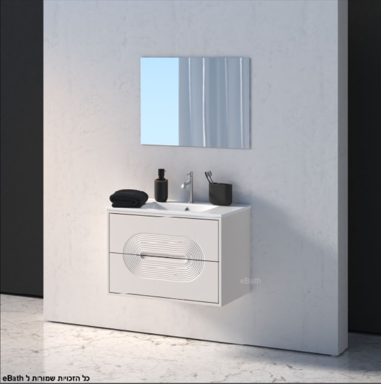 ארון אמבטיה תלוי אפוקסי מגירות Dolce ארון אמבטיה תלוי אפוקסי מגירות Dolce