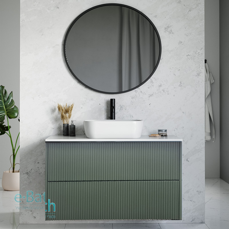 ארון אמבטיה תלוי אפוקסי מגירות forest ארון אמבטיה תלוי אפוקסי מגירות forest