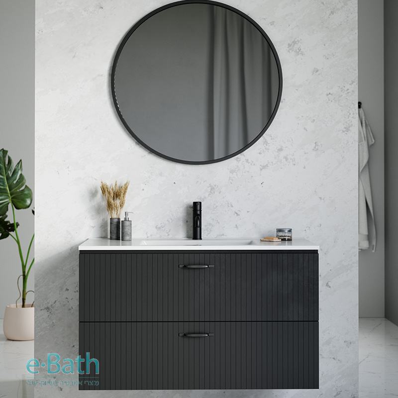 ארון אמבטיה תלוי LINE רוחב 70 ס''מ ארון אמבטיה תלוי LINE רוחב 70 ס''מ