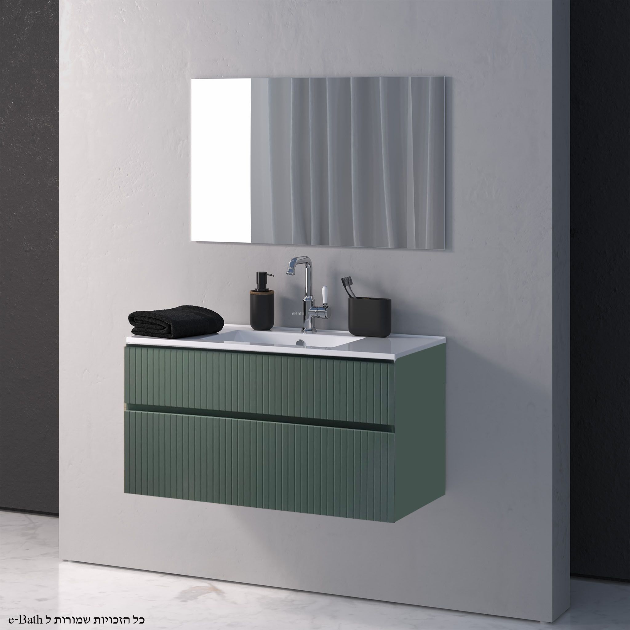 ארון אמבטיה תלוי אלמוג רוחב 120 ס"מ ארון אמבטיה תלוי אלמוג רוחב 120 ס"מ