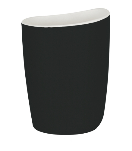 כוס למברשת שיניים שחורה Etna SPIRELLA כוס למברשת שיניים שחורה Etna SPIRELLA