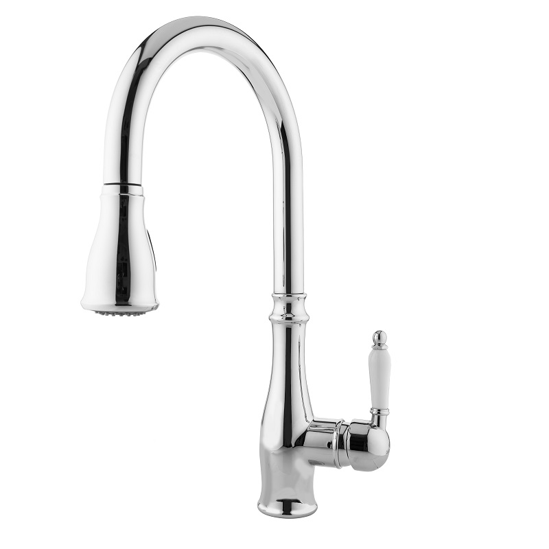 ברז מטבח נשלף ניקל מוברש Clear ברז מטבח נשלף ניקל מוברש Clear