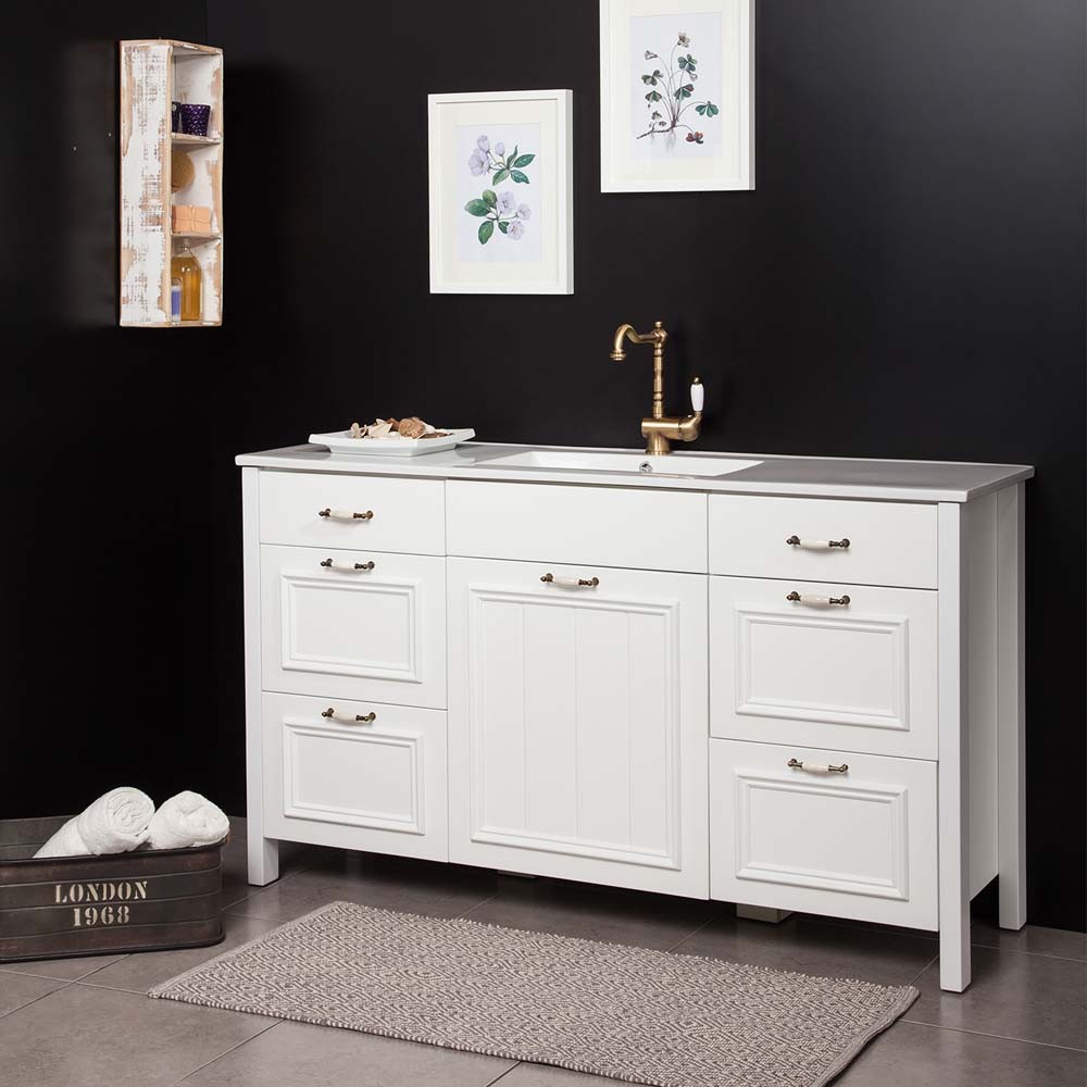 ארון אמבטיה מעוצב 140 ס"מ פיקאסו ארון אמבטיה מעוצב 140 ס"מ פיקאסו