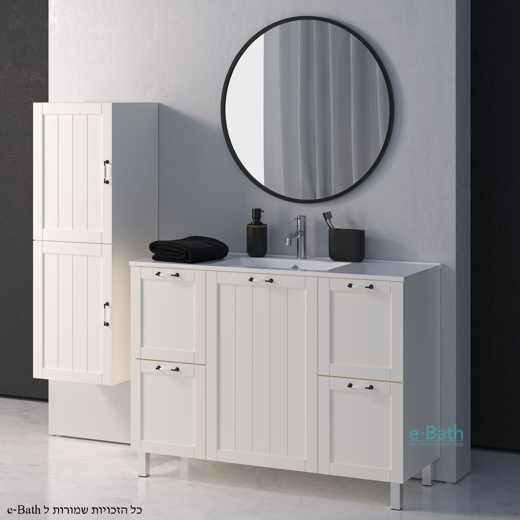 ארון אמבטיה מונח Victoria ארון אמבטיה מונח Victoria