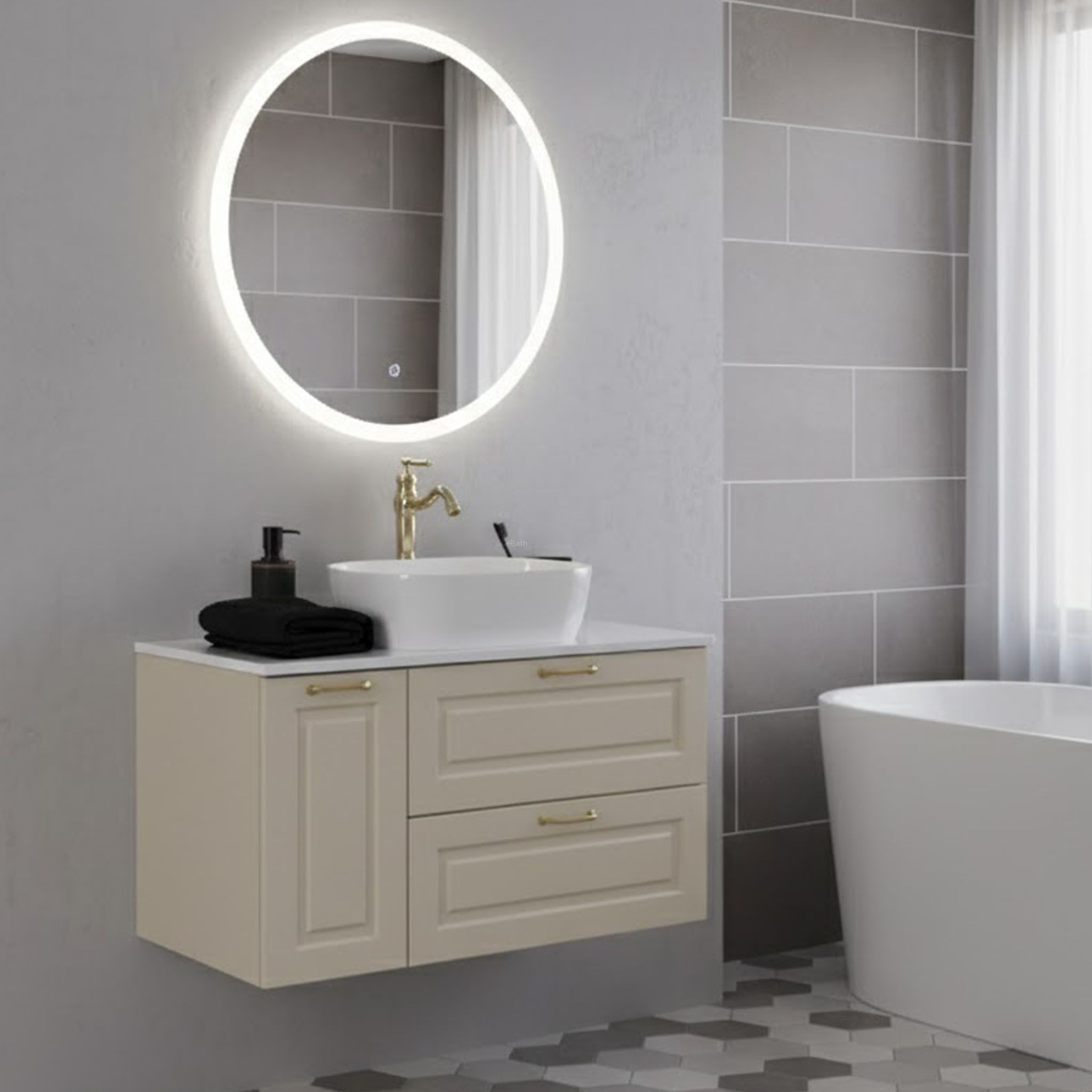 ארון אמבטיה תלוי ענתיק REN ארון אמבטיה תלוי ענתיק REN