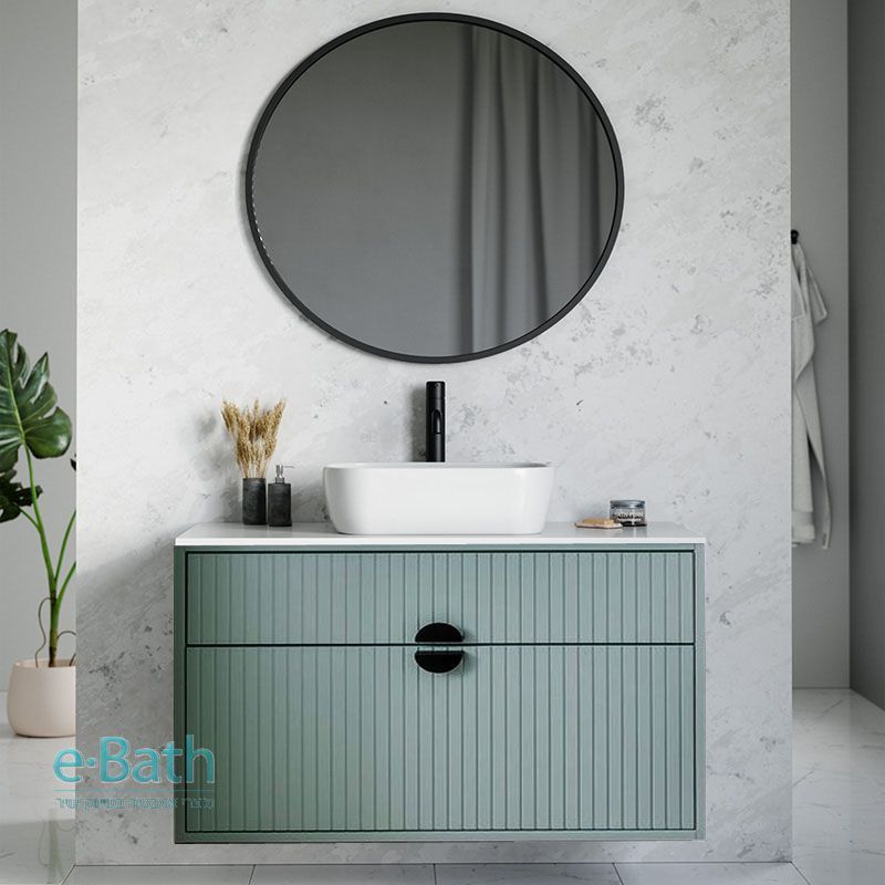 ארון אמבטיה תלוי רוחב 60 ס"מ, לינוי פלוס ארון אמבטיה תלוי רוחב 60 ס"מ, לינוי פלוס