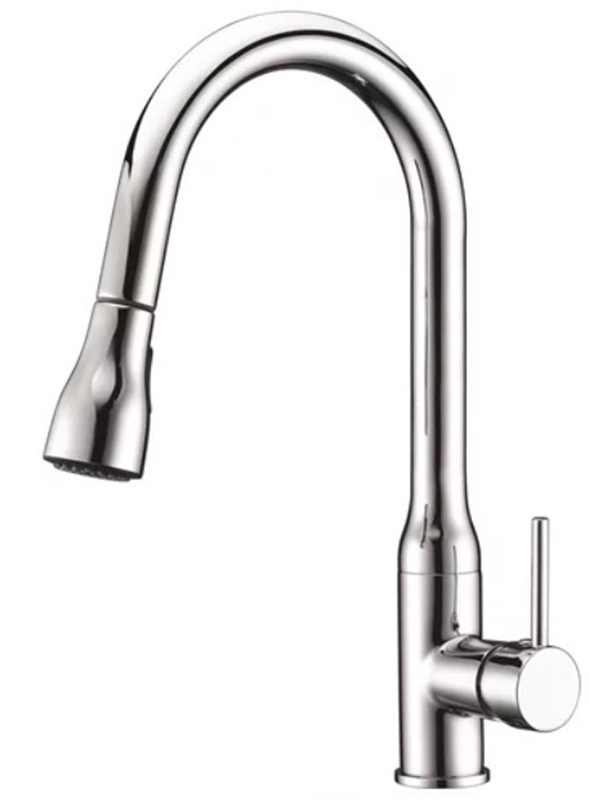 ברז מטבח נישלף שחור מט 2 מצבים SKINI ברז מטבח נישלף שחור מט 2 מצבים SKINI