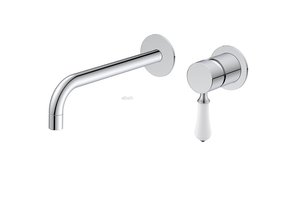 ברז קיר לכיור רחצה ניקל מוברש ברז קיר לכיור רחצה ניקל מוברש