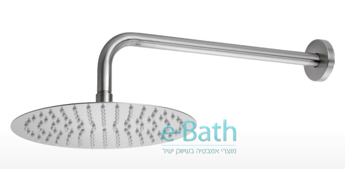 סט ראש מקלחת ברונזה עגול 25 ס"מ + זרוע 40 ס"מ סט ראש מקלחת ברונזה עגול 25 ס"מ + זרוע 40 ס"מ