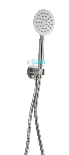 מזלף מקלחת שחור מט נירוסטה + נקודת מים + מתלה וצינור. מזלף מקלחת שחור מט נירוסטה + נקודת מים + מתלה וצינור.