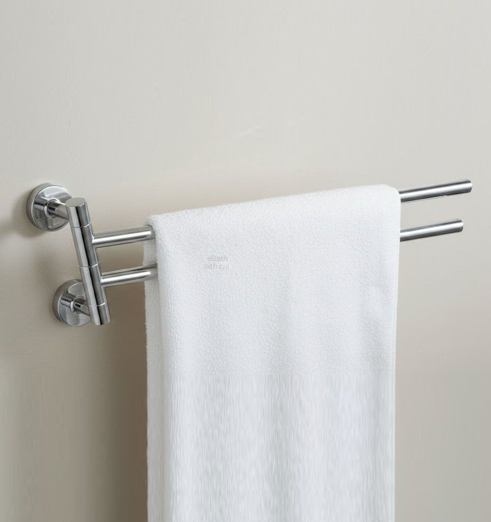 מתלה מגבות תלי דו זרועי מתלה מגבות תלי דו זרועי