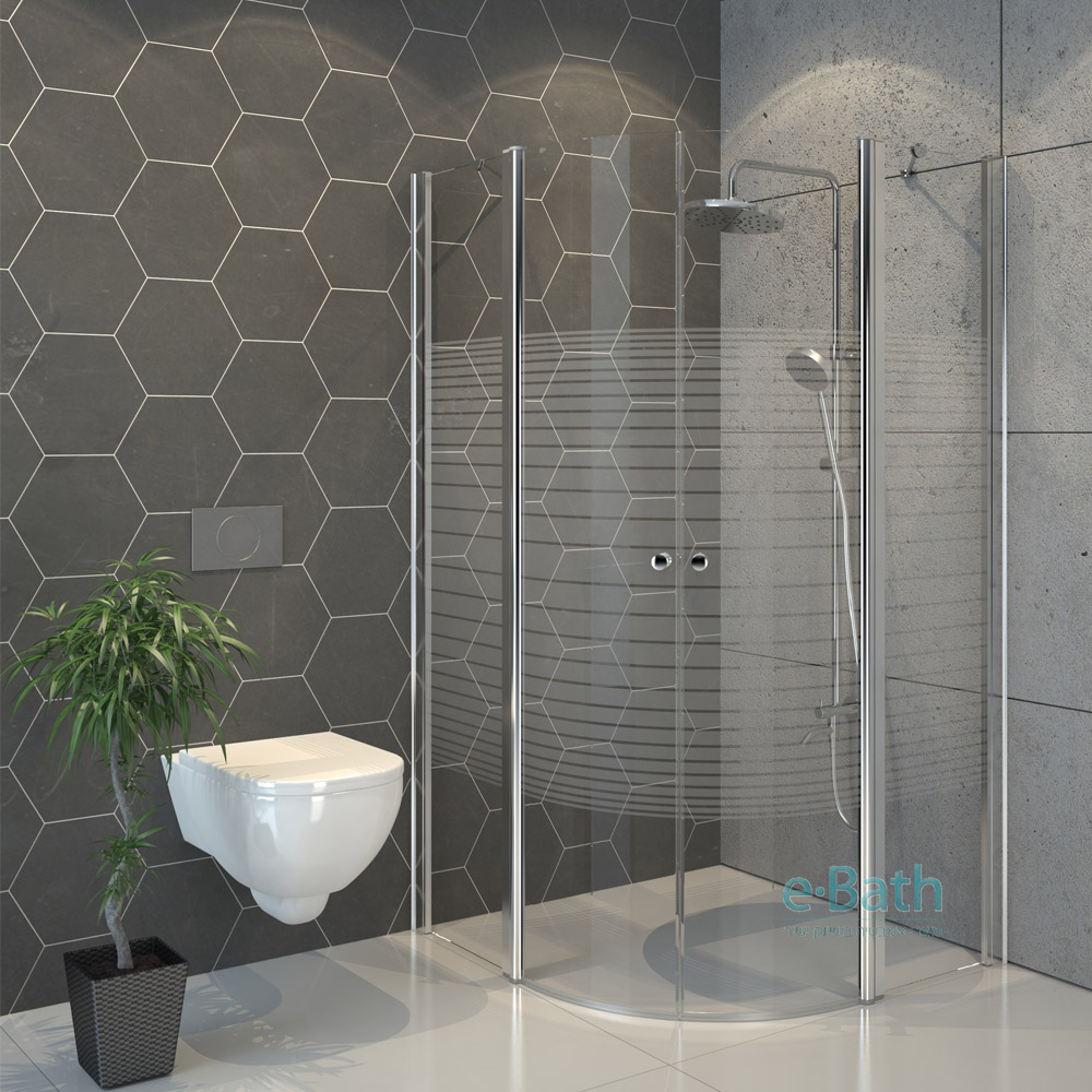 מקלחון צירים מעוגל 90X90 Galit מקלחון צירים מעוגל 90X90 Galit