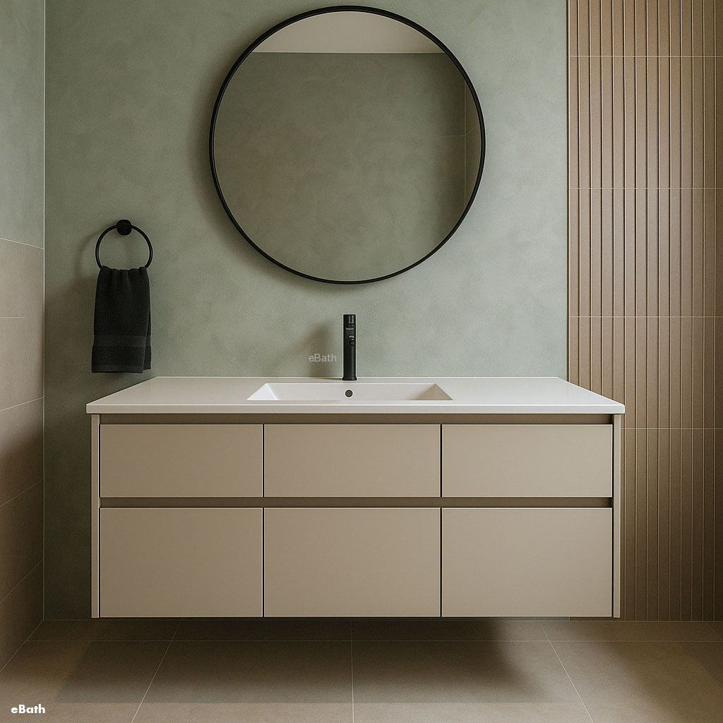 ארון אמבטיה תלוי אפוקסי אופרי, רוחב 140 ס"מ ארון אמבטיה תלוי אפוקסי אופרי, רוחב 140 ס"מ