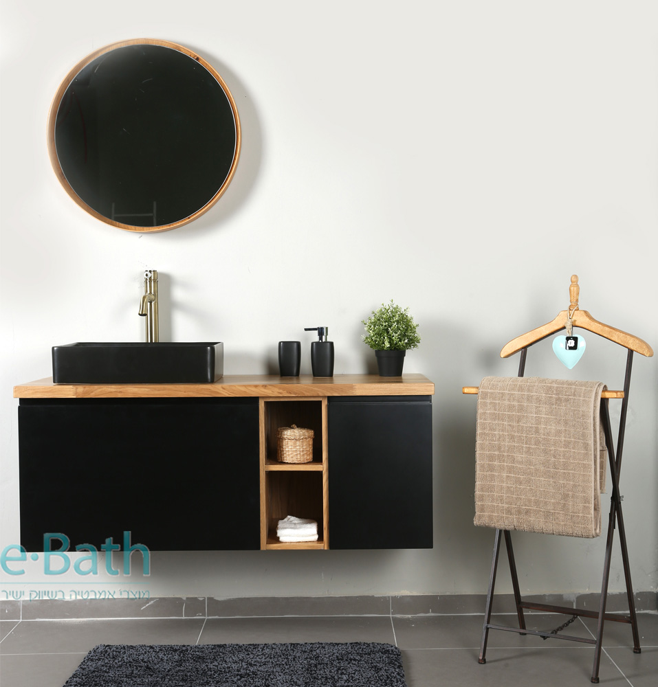 ארון אמבטיה תלוי בעיצוב חדשני דגם אפולו 140 ס"מ ארון אמבטיה תלוי בעיצוב חדשני דגם אפולו 140 ס"מ