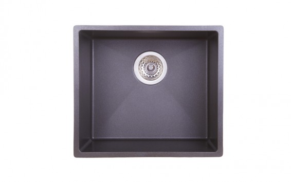 כיור גרניט יחיד מתאים לארון 45 ס"מ| מילי כיור גרניט יחיד מתאים לארון 45 ס"מ| מילי