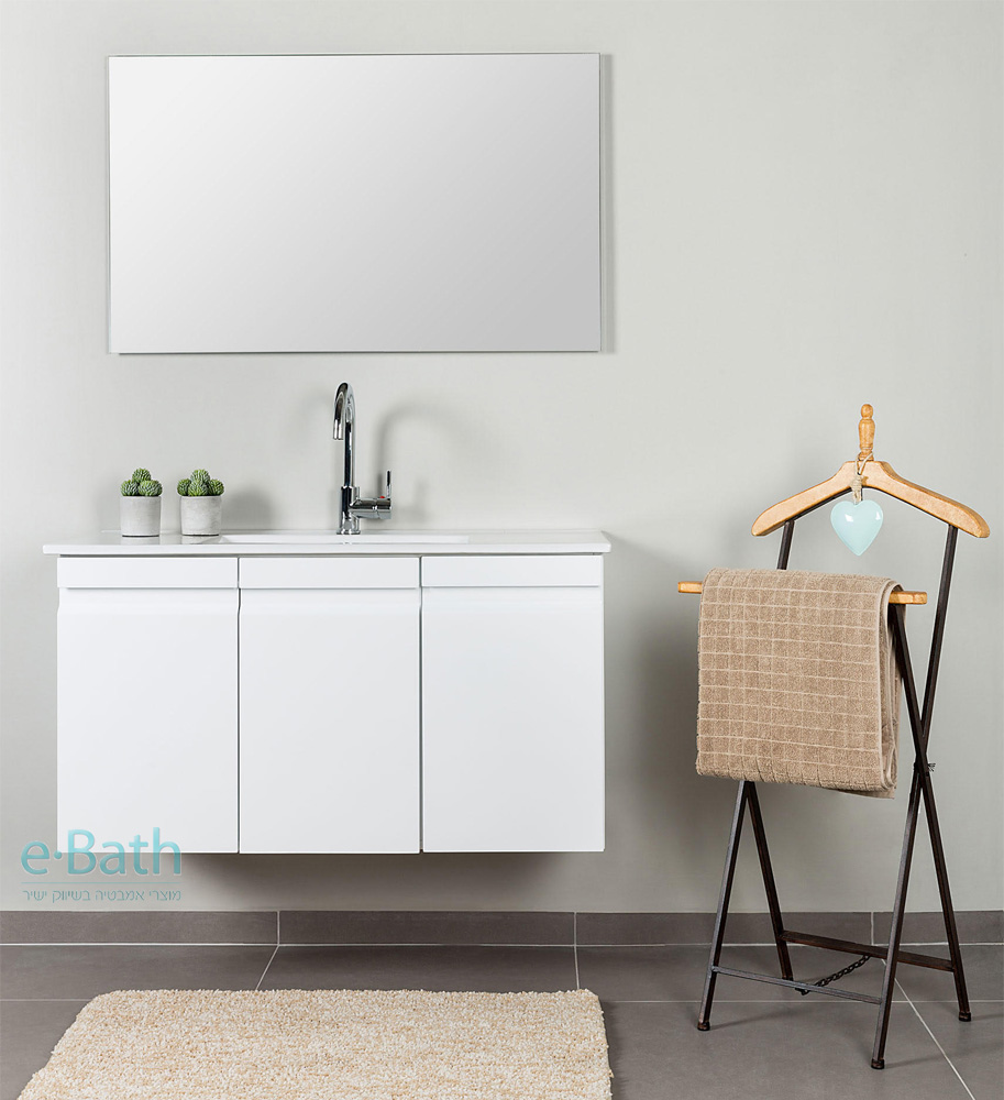 ארון אמבטיה אפוקסי דלתות 120 ס"מ סטריפ ארון אמבטיה אפוקסי דלתות 120 ס"מ סטריפ