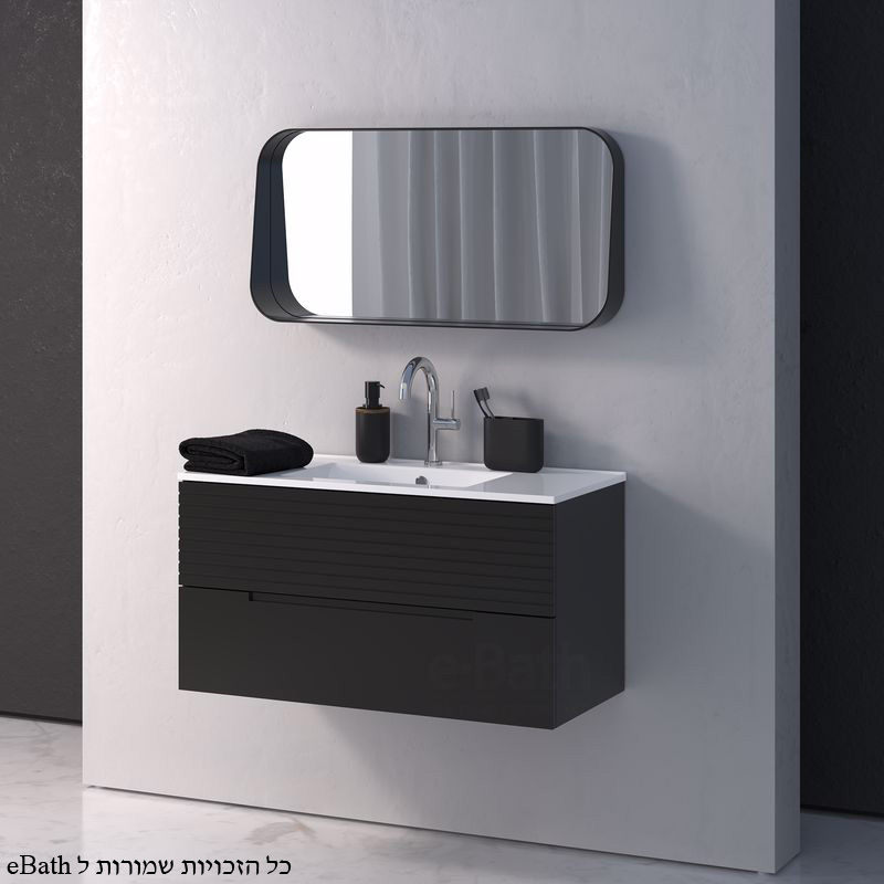 ארון אמבטיה תלוי סולו - 70 ס''מ ארון אמבטיה תלוי סולו - 70 ס''מ