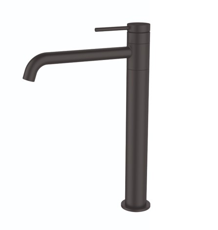 ברז אמבטיה שחור מט גבוה לכיור מונח Kida ברז אמבטיה שחור מט גבוה לכיור מונח Kida