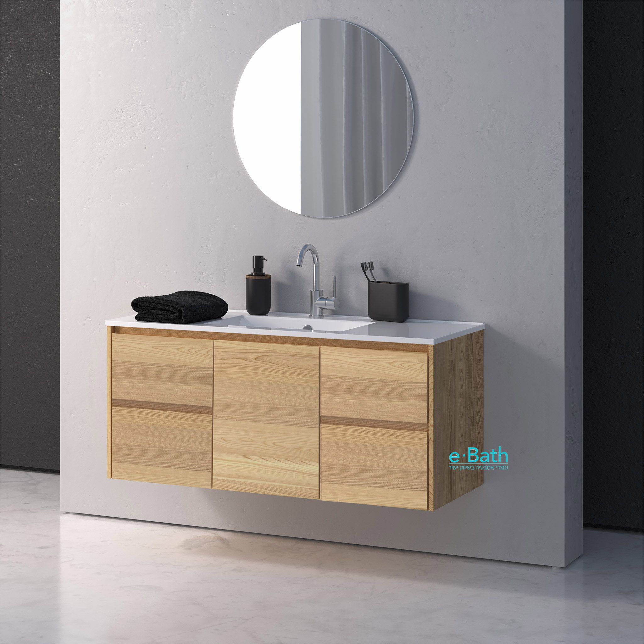 ארון אמבטיה תלוי רוחב 120 אגם-C ארון אמבטיה תלוי רוחב 120 אגם-C