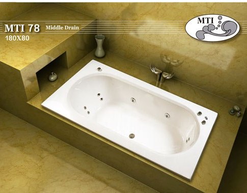 אמבטיה מלבנית 80ס"מ על 180 ס"מ. MTI-78 אמבטיה מלבנית 80ס"מ על 180 ס"מ. MTI-78