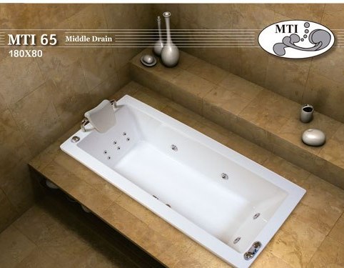 אמבטיה מלבנית 80ס"מ על 180 ס"מ. MTI-65 אמבטיה מלבנית 80ס"מ על 180 ס"מ. MTI-65
