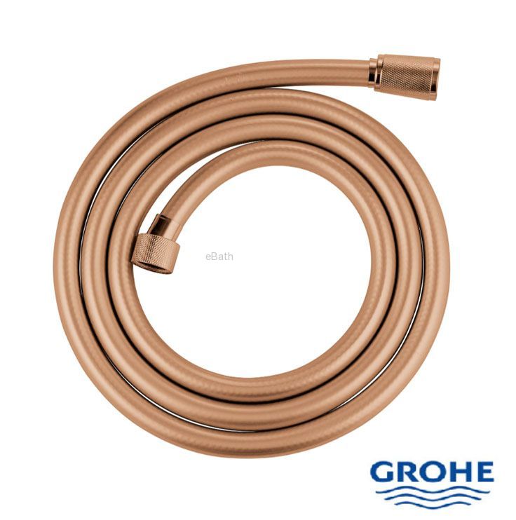 צינור מקלחת SilverFlex מבית GROHE צבע כרום ניקל צינור מקלחת SilverFlex מבית GROHE צבע כרום ניקל