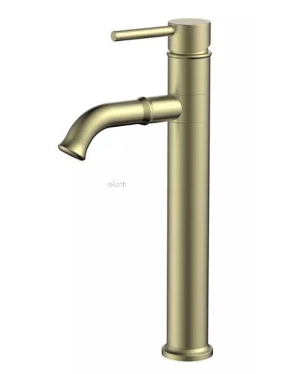 ברז פרח גבוה פיה מסתובבת ניקל מוברש ברז פרח גבוה פיה מסתובבת ניקל מוברש