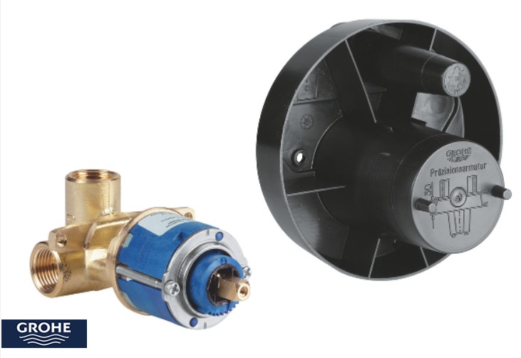 ערכה תרמוסטטית 3 דרך Smart Control GROHE מרובע ערכה תרמוסטטית 3 דרך Smart Control GROHE מרובע