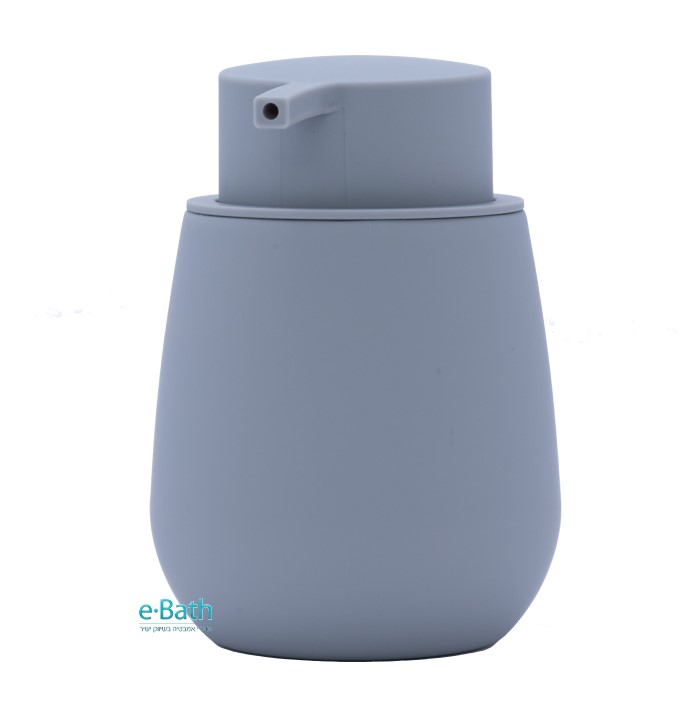 דיספנסר לסבון נוזלי אפור queen דיספנסר לסבון נוזלי אפור queen