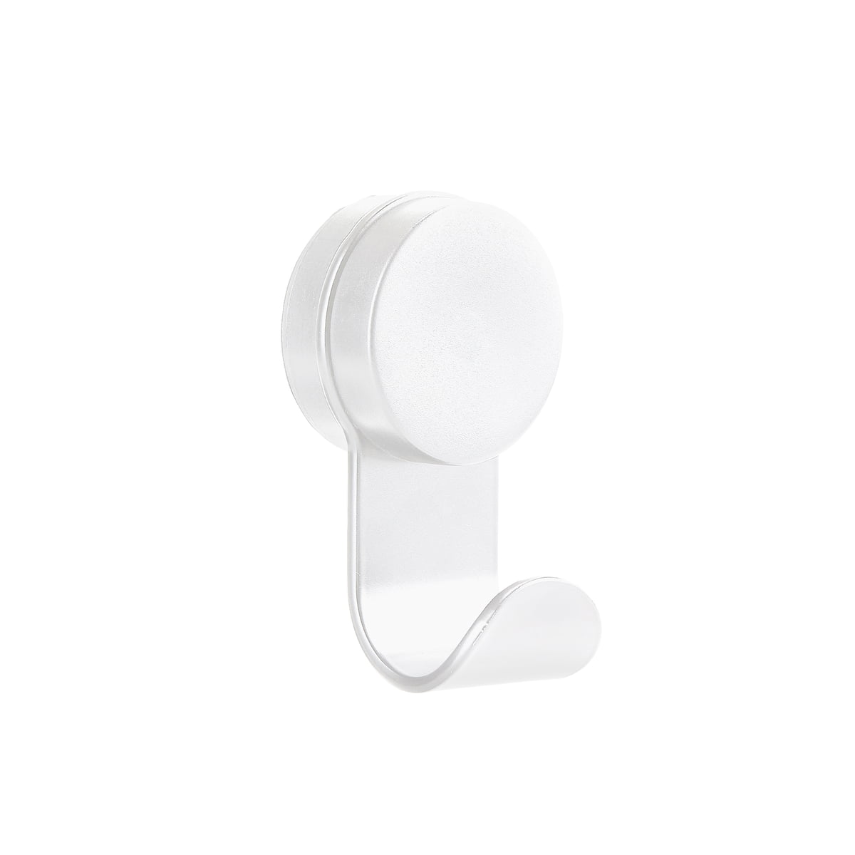 קולב בודד מפואר לבן מט Puck Hook Single קולב בודד מפואר לבן מט Puck Hook Single