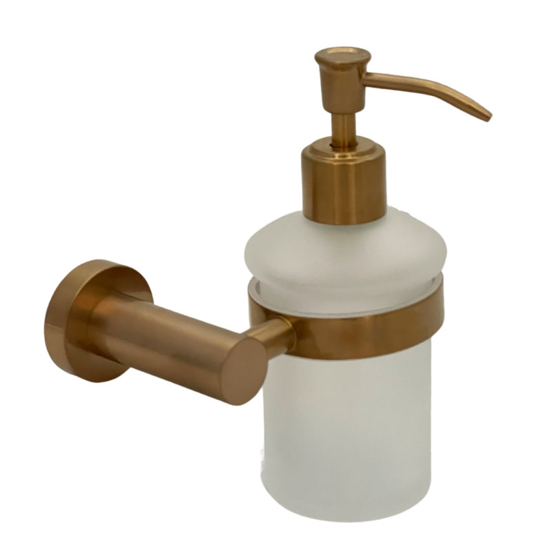 דיספנסר תלוי רוז גולד Round מבריק דיספנסר תלוי רוז גולד Round מבריק