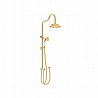 מוט פינוק זהב טלסקופי מסתובב ענתיק BRASS