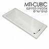 אמבטיה CUBIC קווים ישרים 110X70