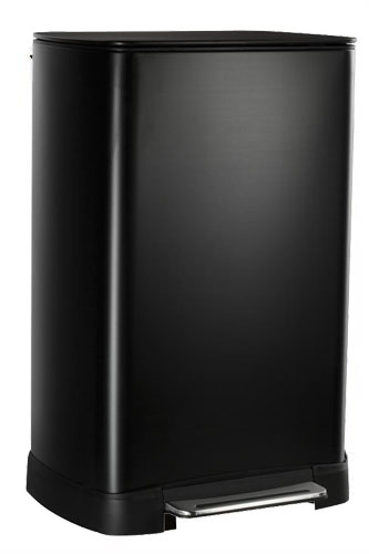 פח אשפה למטבח לבן מרובע 30 ליטר Pedal bin פח אשפה למטבח לבן מרובע 30 ליטר Pedal bin