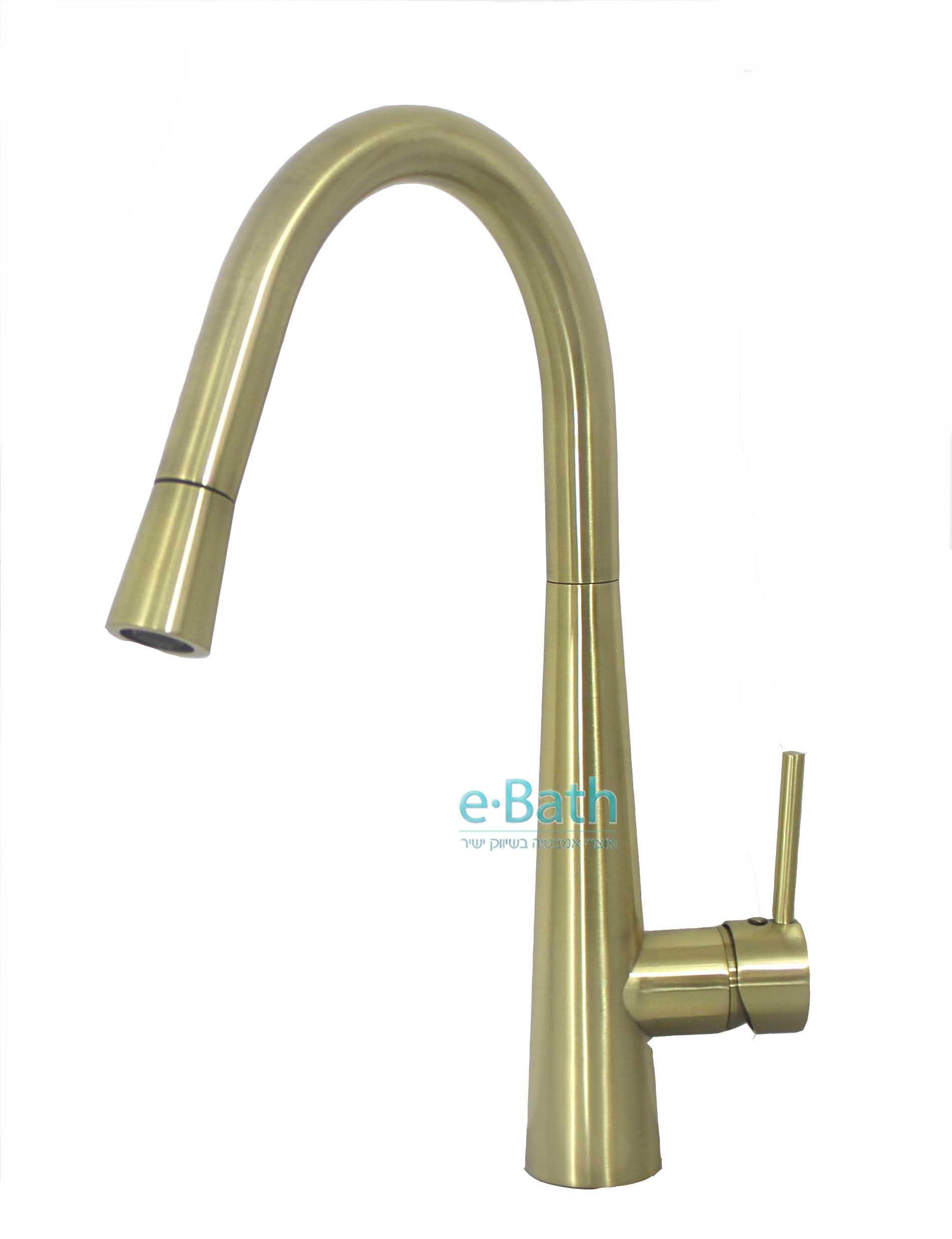 ברז למטבח שחור מט נשלף פיה מגנטית ברז למטבח שחור מט נשלף פיה מגנטית