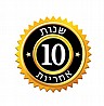 ברז ענתיק ניקל עם ידית חרס Rooco
