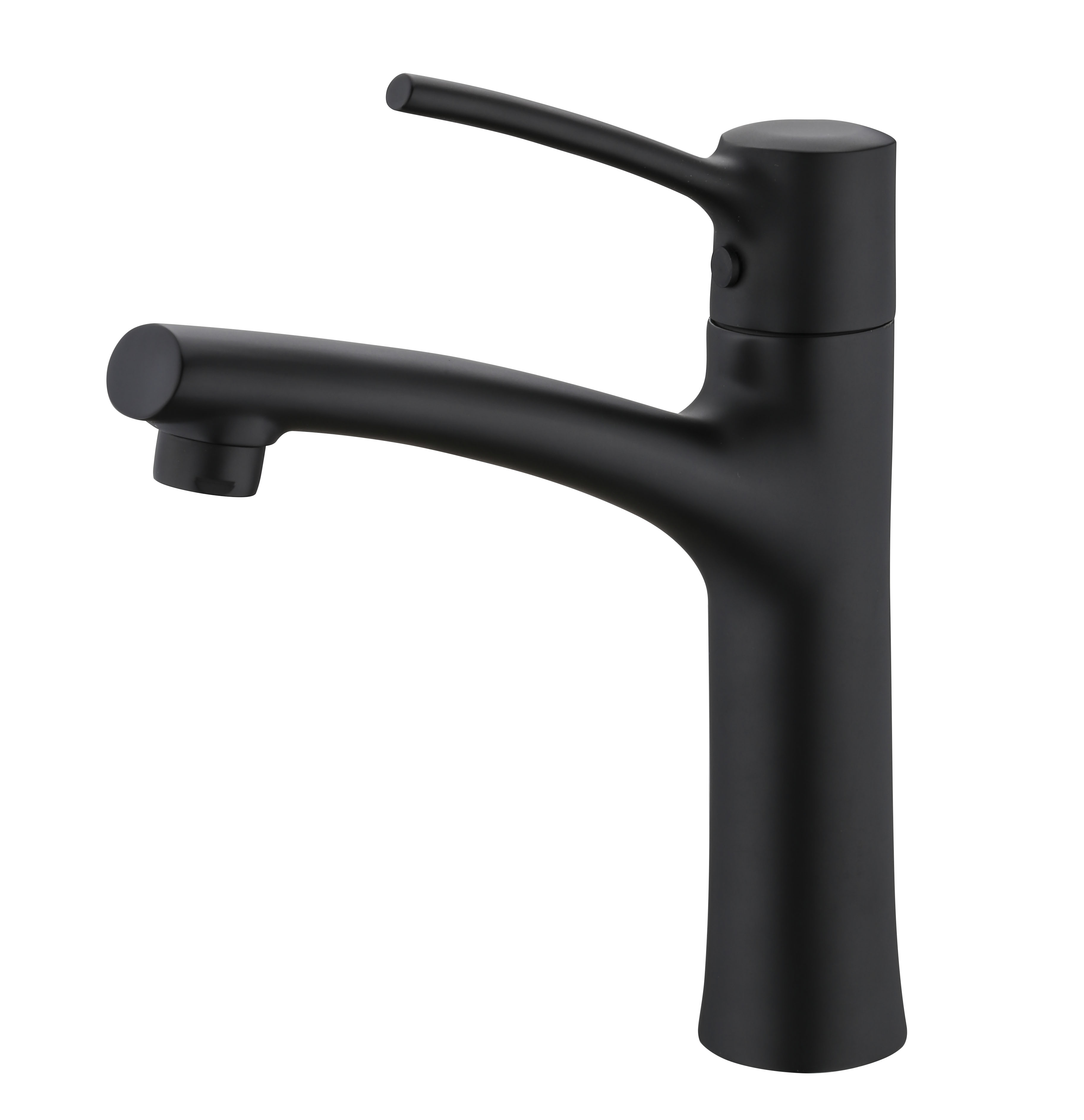 ברז כיור בינוני פורסט שחור מט ברז כיור בינוני פורסט שחור מט